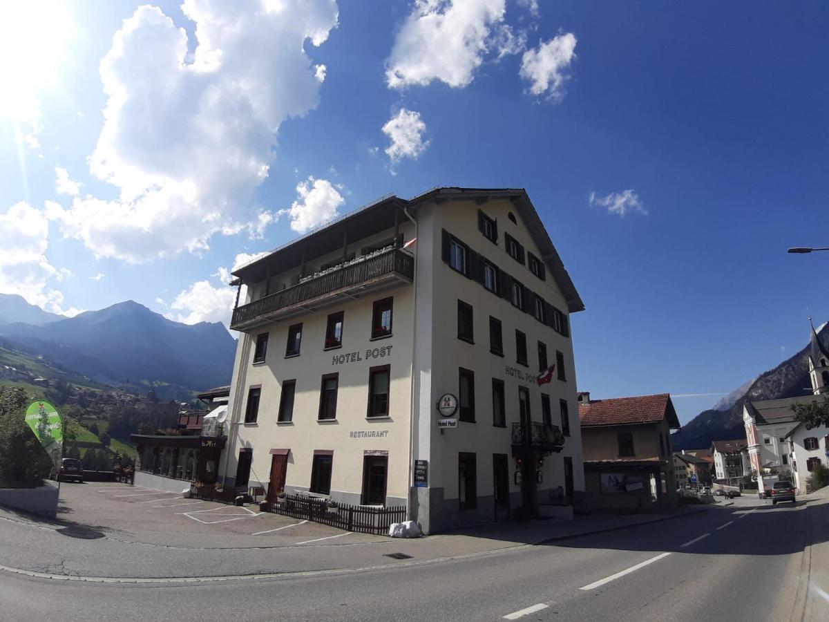 Hotel Post Cunter Biancardi Savognin Dış mekan fotoğraf