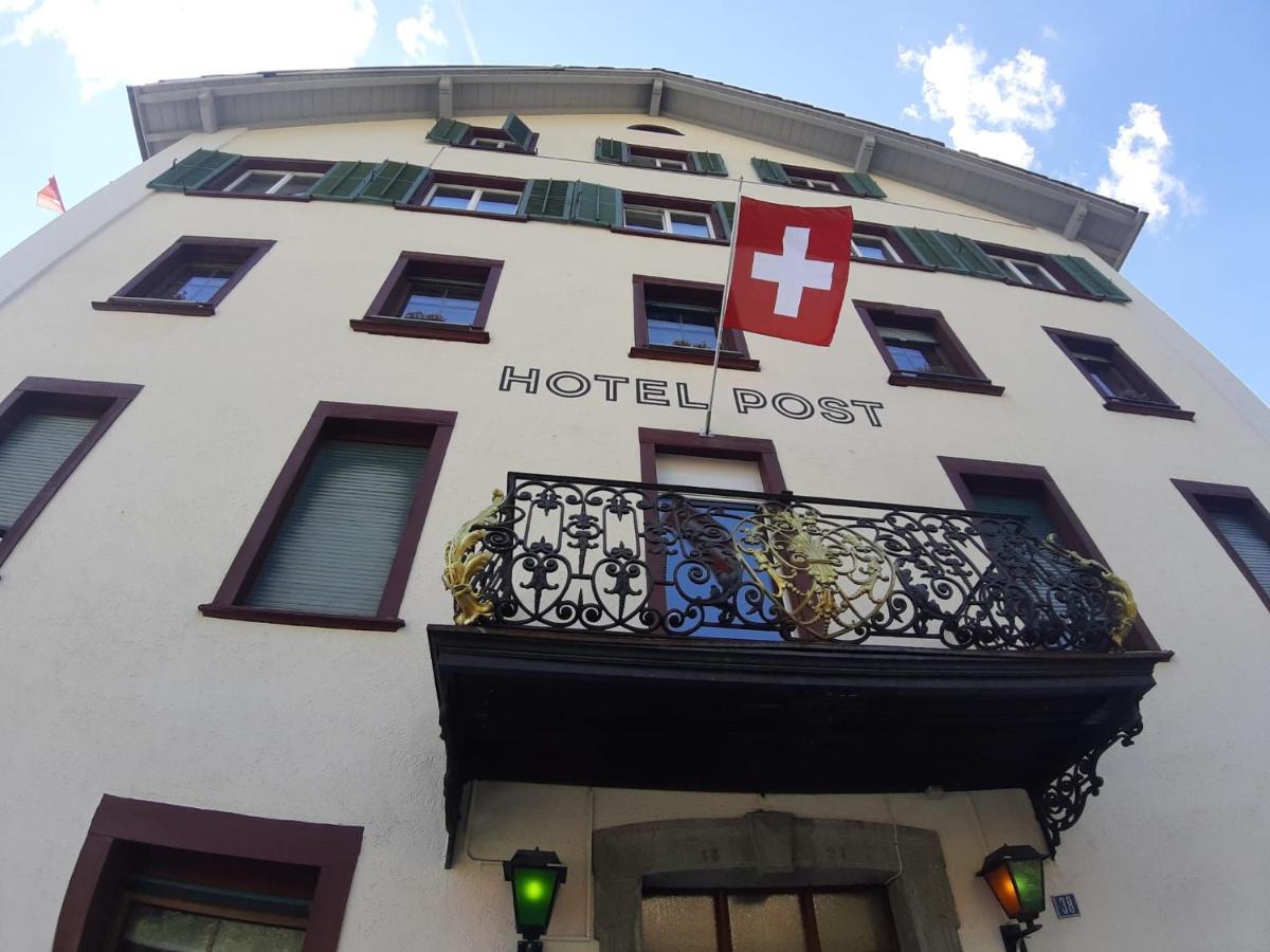 Hotel Post Cunter Biancardi Savognin Dış mekan fotoğraf